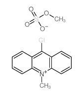 9-chloro-10-methyl-acridine; sulfooxymethane structure