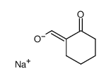 2-(hydroxymethylene)cyclohexanone sodium salt Structure