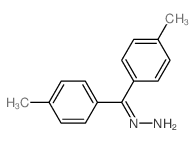 Methanone,bis(4-methylphenyl)-, hydrazone结构式