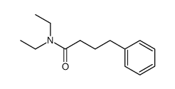 N,N-diethyl-4-phenylbutanamide结构式