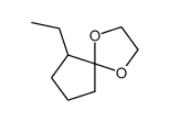 1,4-Dioxaspiro[4.4]nonane,6-ethyl-结构式