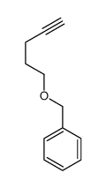 pent-4-ynoxymethylbenzene Structure