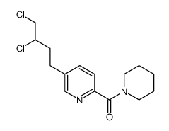 [5-(3,4-dichlorobutyl)pyridin-2-yl]-piperidin-1-ylmethanone Structure