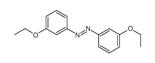 3,3'-Diethoxyazobenzene Structure