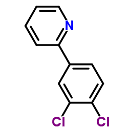 2-(3,4-Dichlorophenyl)pyridine Structure