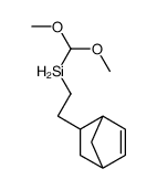 2-(5-bicyclo[2.2.1]hept-2-enyl)ethyl-(dimethoxymethyl)silane Structure