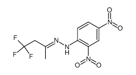 4,4,4-trifluoro-butan-2-one-(2,4-dinitro-phenylhydrazone) Structure