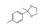 2-methyl-2-(4-methylphenyl)-1,3-dioxolane Structure