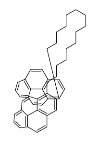 1-(15-pyren-1-ylpentadecyl)pyrene结构式