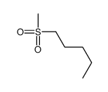 1-methylsulfonylpentane Structure