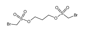 1,3-bis-bromomethanesulfonyloxy-propane结构式