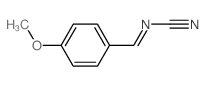 Cyanamide,[(4-methoxyphenyl)methylene]- (9CI)结构式