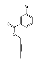 but-2-ynyl 3-bromobenzoate Structure