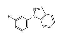 3-(3-fluorophenyl)triazolo[4,5-b]pyridine Structure