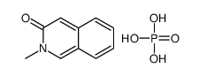 2-methylisoquinolin-3-one,phosphoric acid结构式