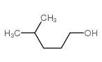 4-Methyl-1-pentanol structure