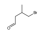 4-bromo-3-methylbutanal Structure