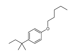 1-(2-methylbutan-2-yl)-4-pentoxybenzene Structure