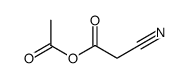 2-cyano-Acetic acid, anhydride with acetic acid Structure