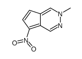 3-methyl-7-nitrocyclopenta[d]pyridazine结构式