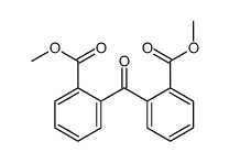 methyl 2-(2-methoxycarbonylbenzoyl)benzoate结构式