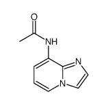 8-acetamidoimidazo[1,2-a]pyridine结构式