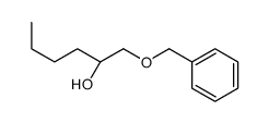 (2R)-1-phenylmethoxyhexan-2-ol Structure