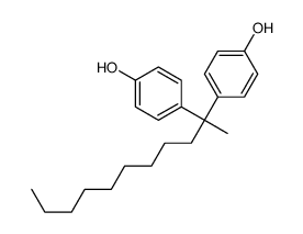 4-[2-(4-hydroxyphenyl)undecan-2-yl]phenol Structure