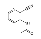 N-(2-cyano-pyridin-3-yl)-acetamide结构式