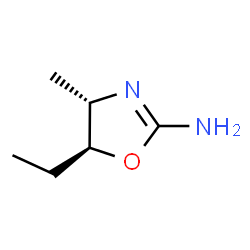 2-Oxazolamine,5-ethyl-4,5-dihydro-4-methyl-,(4R,5R)-rel-(9CI) structure