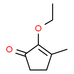2-ethoxy-3-methylcyclopent-2-en-1-one结构式