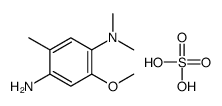 2-methoxy-1-N,1-N,5-trimethylbenzene-1,4-diamine,sulfuric acid结构式