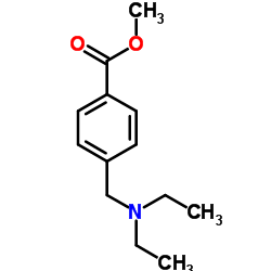 Methyl 4-[(diethylamino)methyl]benzoate structure