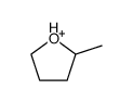 2-Methyltetrahydrofuran-hydroxonium-Ion Structure