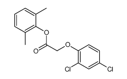 (2,6-dimethylphenyl) 2-(2,4-dichlorophenoxy)acetate Structure