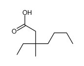3-ethyl-3-methylheptanoic acid Structure