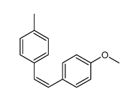 1-methoxy-4-[2-(4-methylphenyl)ethenyl]benzene结构式