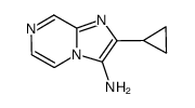 2-cyclopropyl-imidazo[1,2-a]pyrazin-3-amine Structure