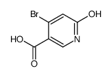4-Bromo-6-hydroxynicotinic acid Structure