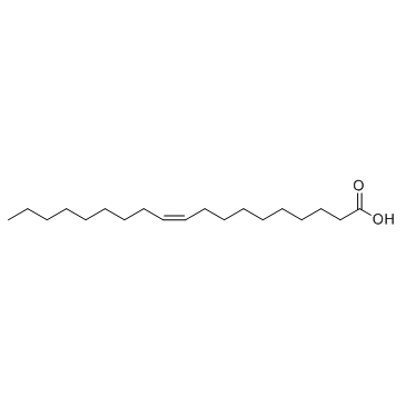 c19:1 (cis-10) acid Structure
