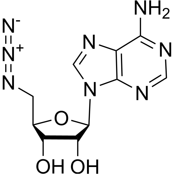 Adenosine,5'-azido-5'-deoxy- picture