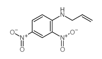 Aniline, N-allyl-2,4-dinitro- Structure