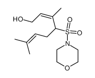 morpholide of 1-hydroxy-3,7-dimethylocta-2Z,6-diene-4-sulfonic acid Structure