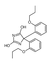 5,5-bis(2-propoxyphenyl)imidazolidine-2,4-dione Structure