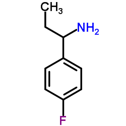 1-(4-Fluorophenyl)-1-propanamine structure