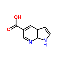 7-Azaindole-5-carboxylic acid Structure