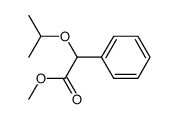 methyl 2-isopropoxy-2-phenylacetate结构式