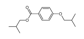 isobutyl 4-isobutoxybenzoate Structure