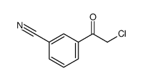 Benzonitrile, 3-(chloroacetyl)- (9CI)结构式