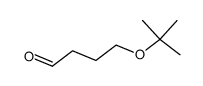 4-t-butoxy-n-butyraldehyde结构式
